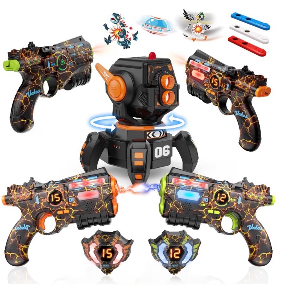 VATOS Rechargeable Infrared Laser Tag Set with Projector